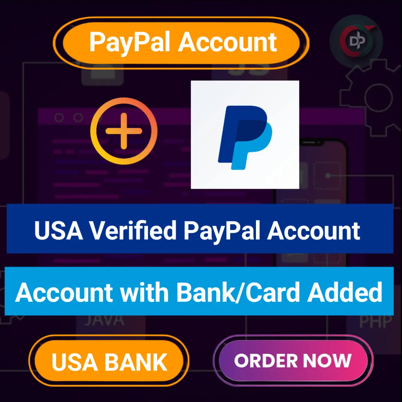 USA PayPal Account Bank or Card Verified