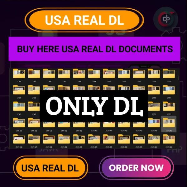USA REAL DL Front Back with Selfie Available