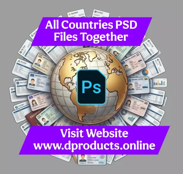All Countries PSD Template Together - All in One Package